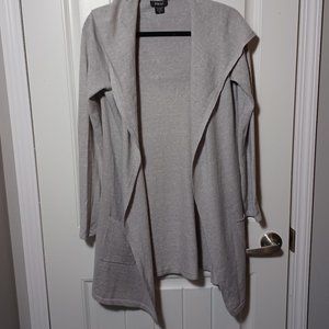 Pure Amici Cashmere/Linen Blend Hooded Sweater XS
